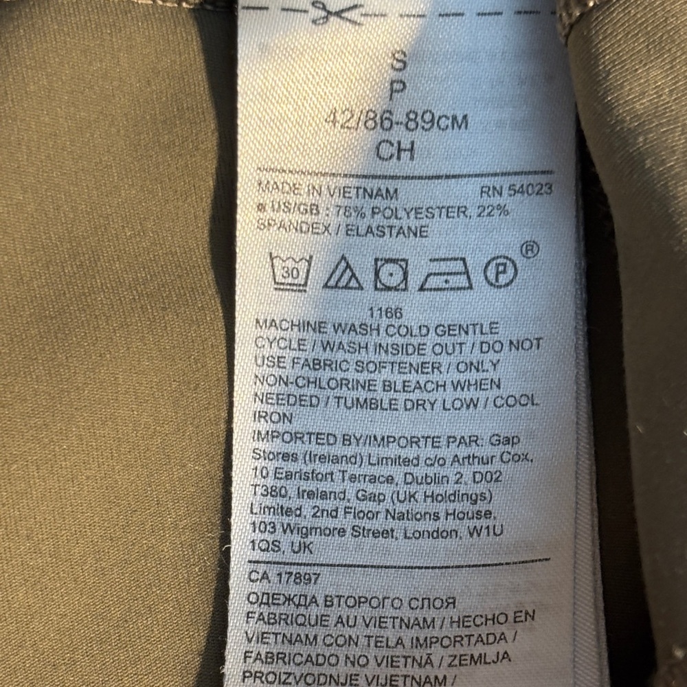 Banana Republic Olive Green High-Waist Pocket Leggings - Picture 5 of 6